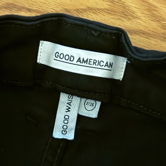 Good American Black High-Rise Skinny Pants Size 2 / 26 - Picture 5 of 6